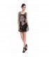 Sequin picture dress