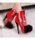 Rote hot trendy Schuhe