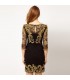 Baroque style chic dress