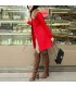 Red fancy coat