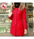 Red fancy coat