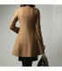 Slim design long coat