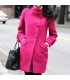Rosa cappotto stile libero