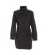 Black leisure style coat