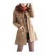 Pockets casual middle lenght  coat