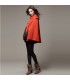 Style de la mode manteau rouge