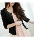 Black embellished fashion blazer