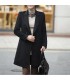Linea elegante cappotto nero