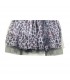 Tulle leopard print mini skirt