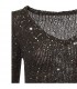 Black sparkle sweater