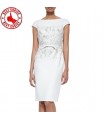 Weiße Kleid mit Spitze