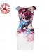 Print floral bodycon dress