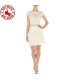 White special lace dress