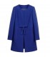 Blue fashion women coat