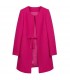 Pink fashion women coat