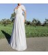 Sheat chiffon simple wedding dress