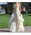 Classic ivory princess style wedding dress