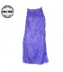 Purple fringed dress