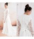 Soft royal elegant wedding dress