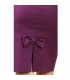 Purple slim skirt