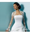 Bolero with lace for wedding dress