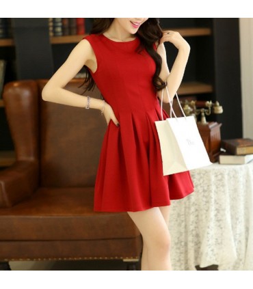 Pouf red dress Size S