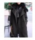 Casual black coat